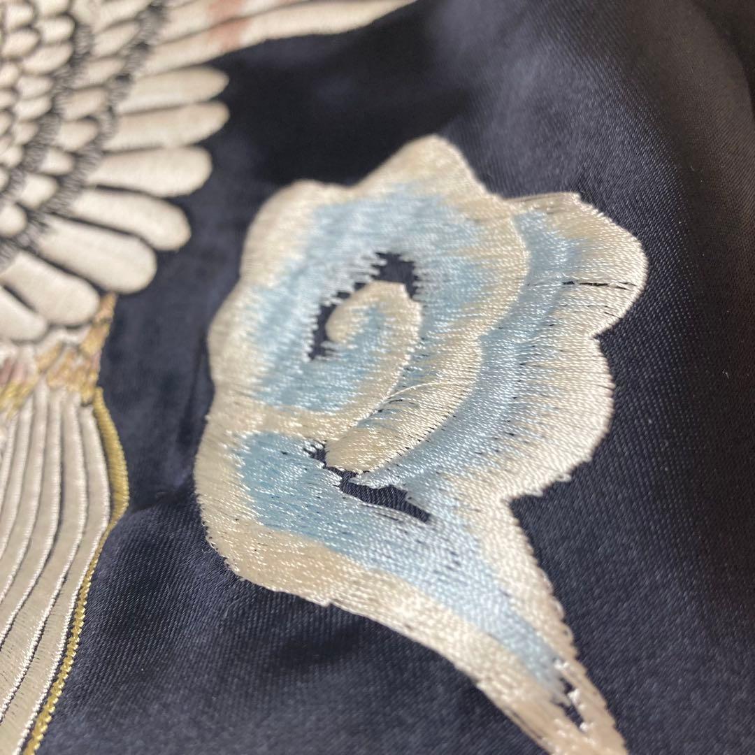 東洋エンターブライズ クローバーリーフ　スカジャン リバーシブル 2way 黒