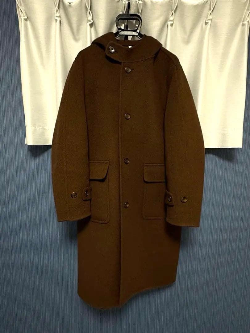 MUJI LABO カシミア混ダッフルコート　L