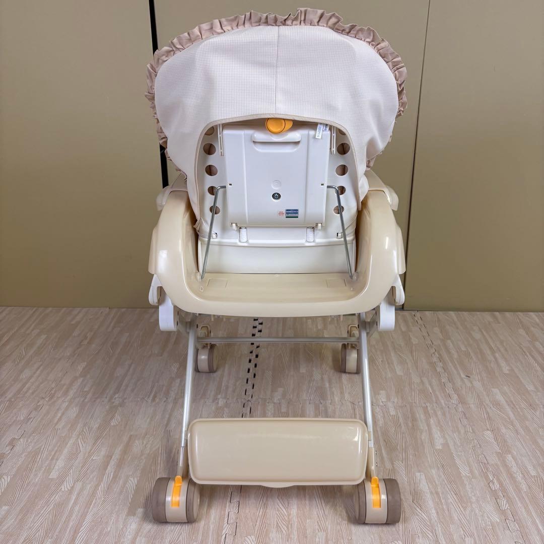 ☆ハローキティ☆　希少・美品　コンビ　ハイローベッド＆チェア　極上クリーニング済