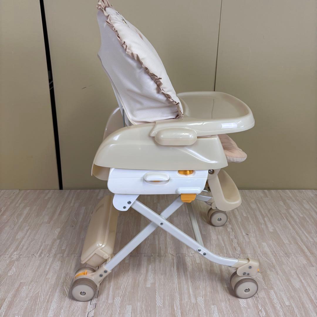 ☆ハローキティ☆　希少・美品　コンビ　ハイローベッド＆チェア　極上クリーニング済