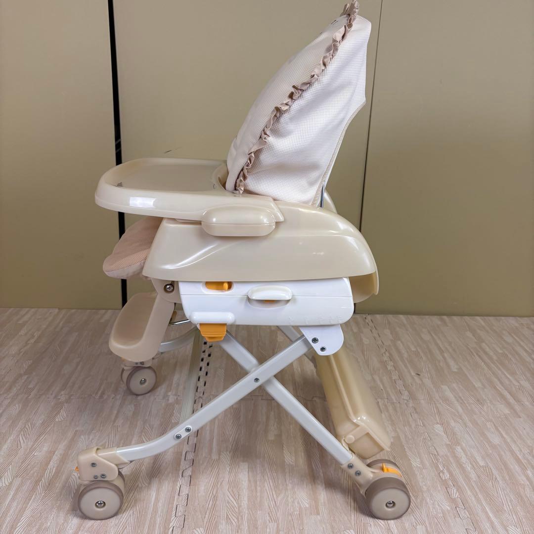 ☆ハローキティ☆　希少・美品　コンビ　ハイローベッド＆チェア　極上クリーニング済