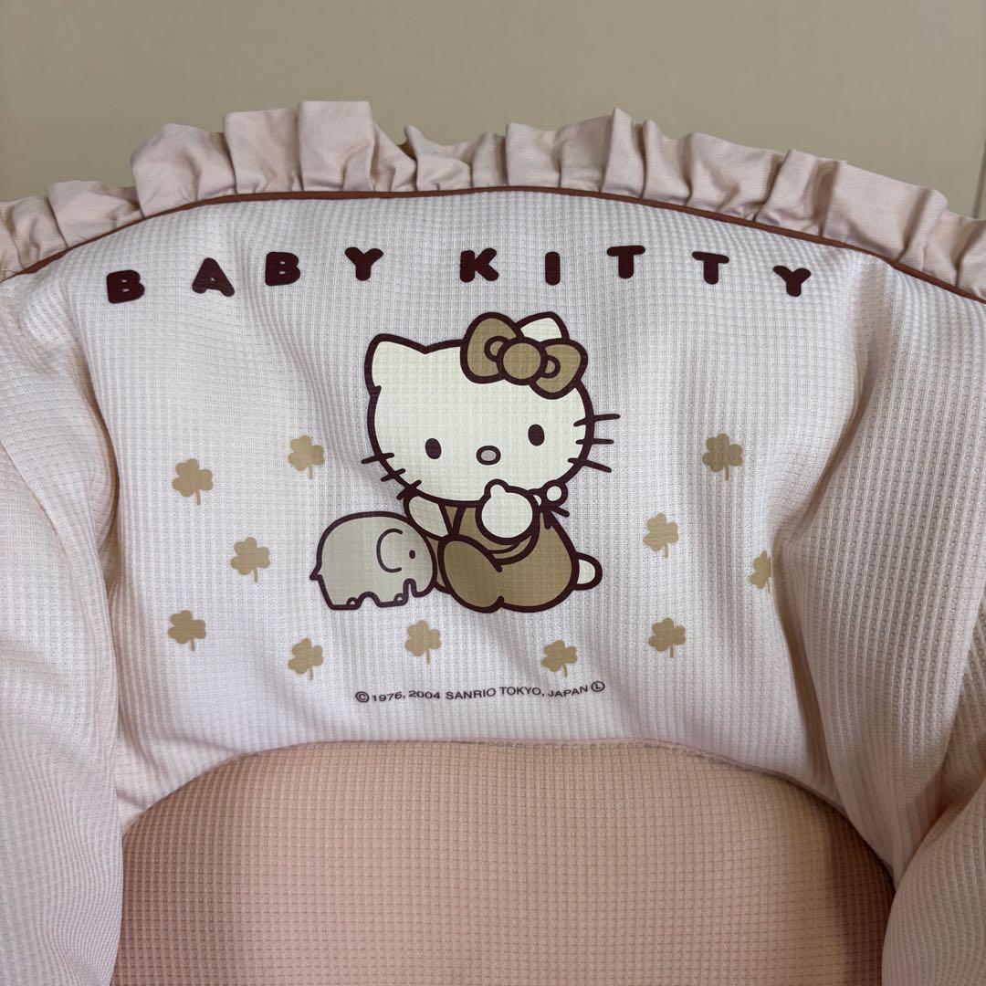 ☆ハローキティ☆　希少・美品　コンビ　ハイローベッド＆チェア　極上クリーニング済