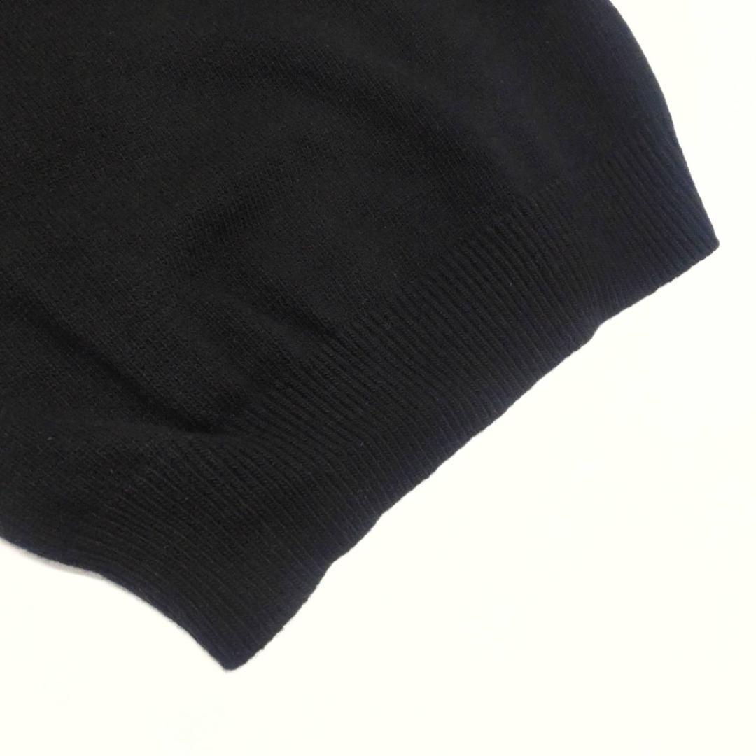 STONE  クルーネック ニット セーター ブラック M