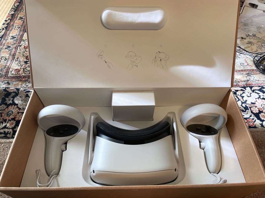  quest2 本体 ヘッドストラップ付き 128GB