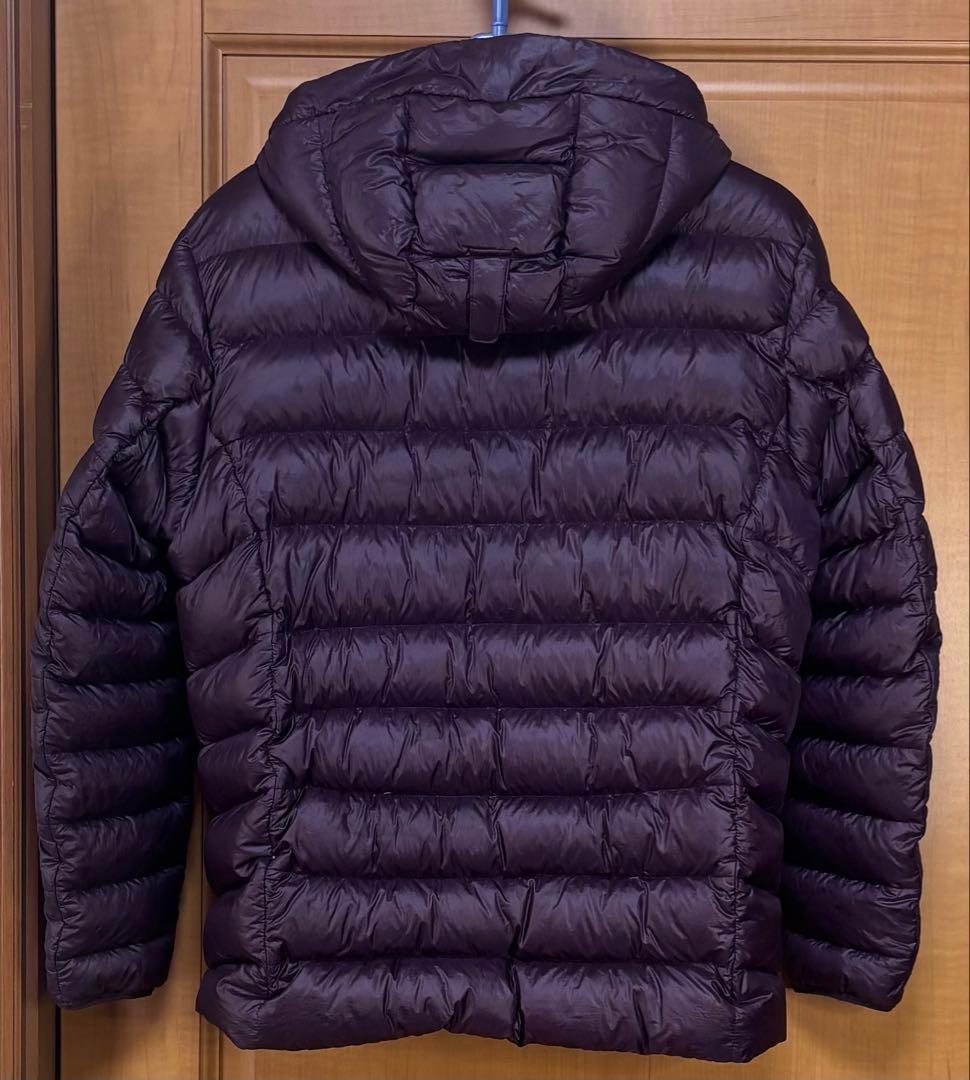 人気　mont-bell パープル　ダウンジャケットXLサイズ　防寒