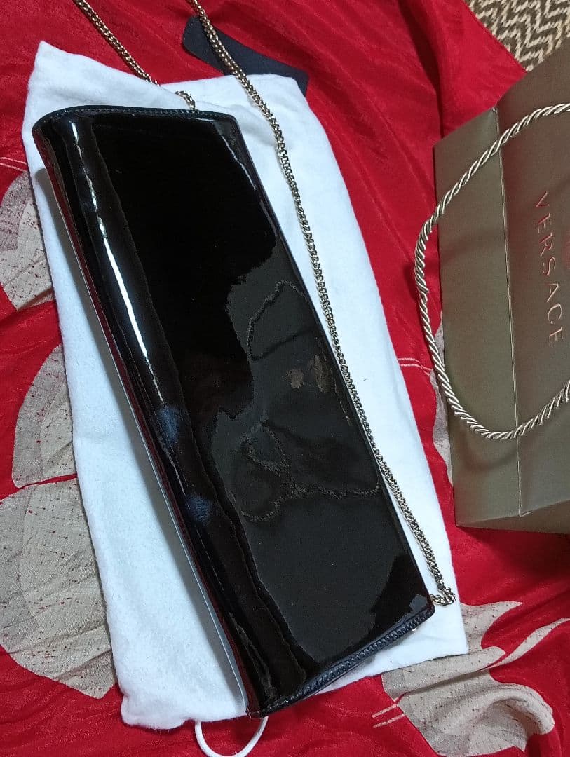 バーゲン美品です VERSACE ベルサーチ クラッチバッグ ショルダーバッグ