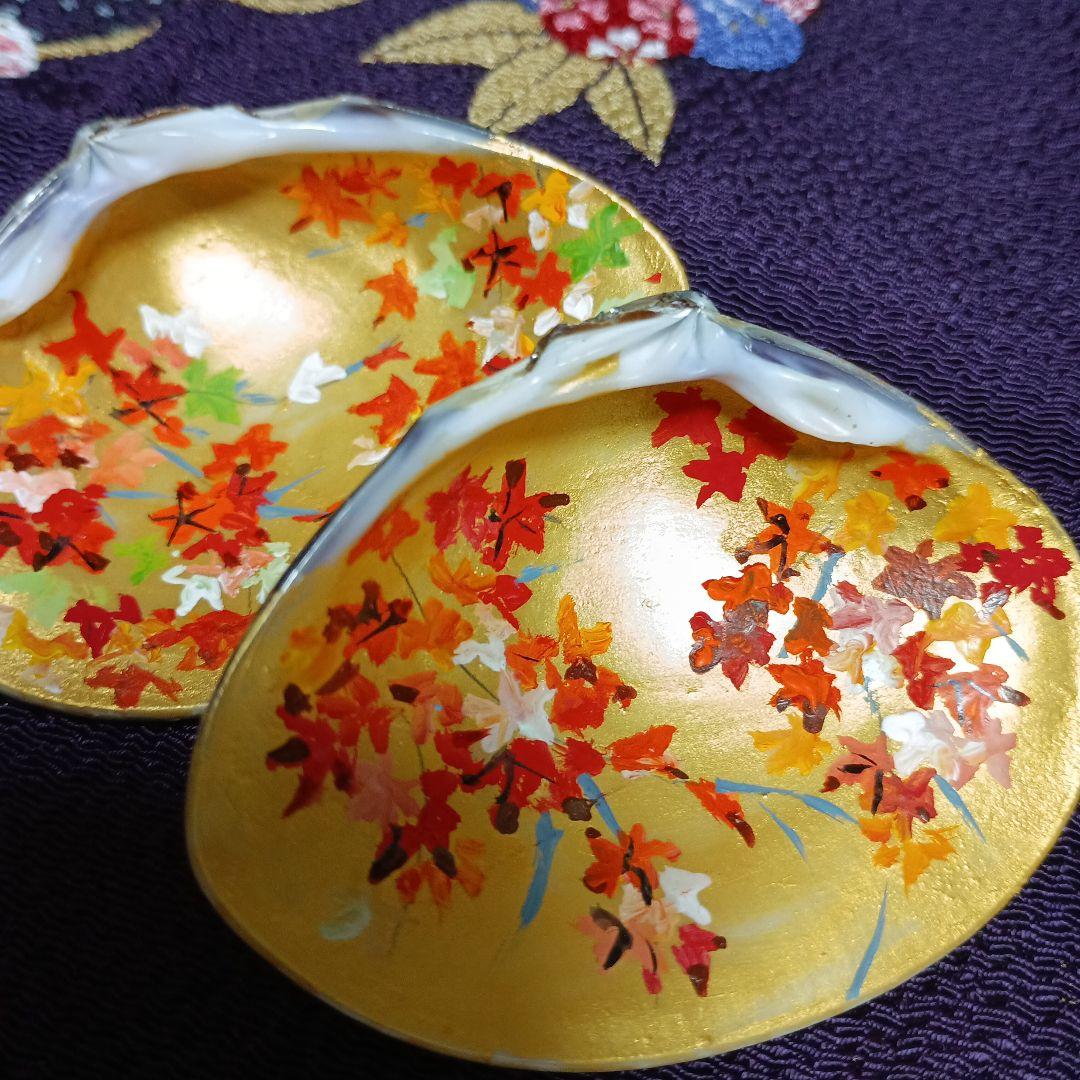 江戸友禅　貝合わせ　 7組セット