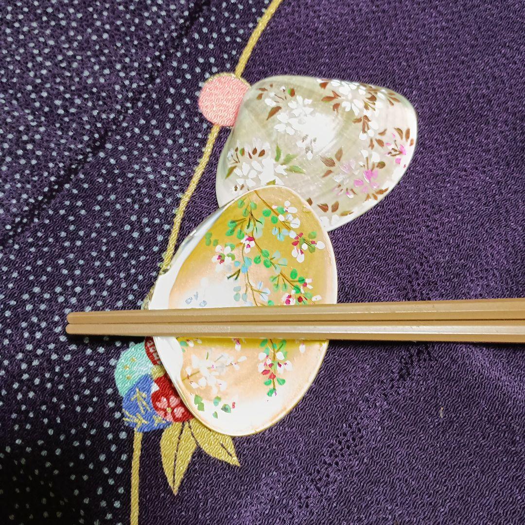 江戸友禅　貝合わせ　 7組セット