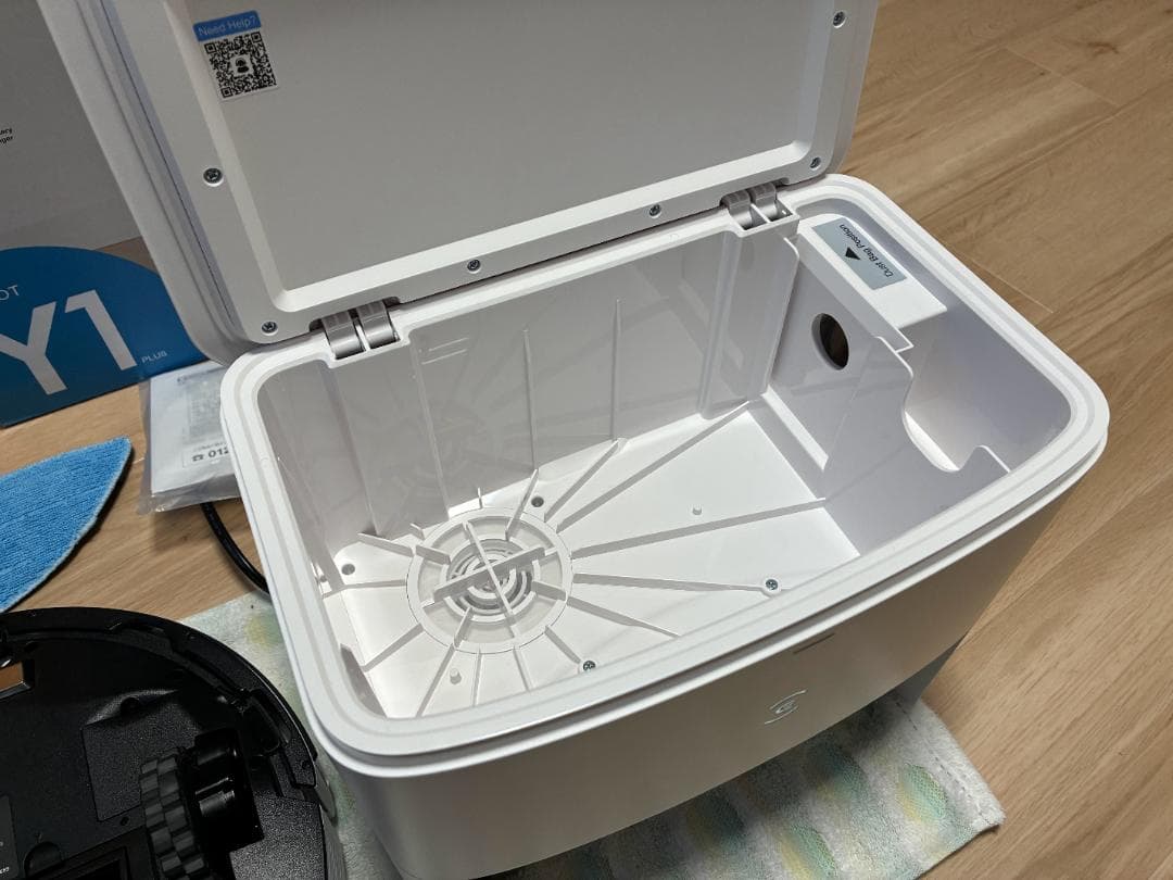 ECOVACS DEEBOT Y1 PLUS 自動ゴミ収集 ほぼ未使用