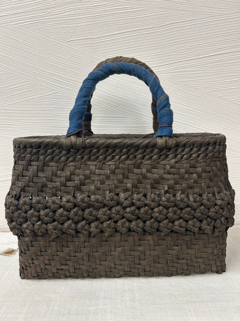 ST-130 山葡萄　ツル　かごバッグ　山ブドウ　蔦