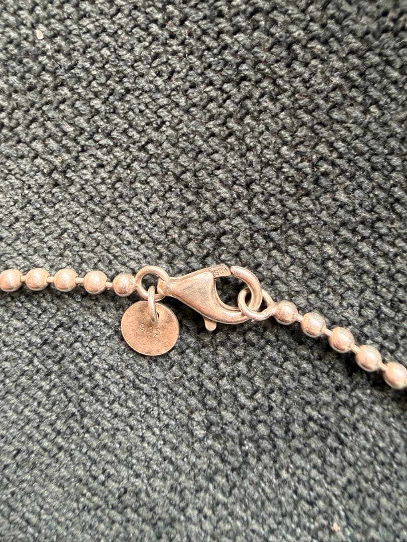 Tiffany & Co. シルバーボールチェーンネックレス