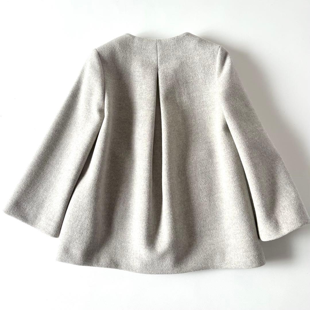 美品♡　SHIPS　シップス　SUPER140　キーネック　ショートコート