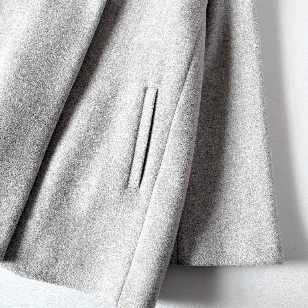 美品♡　SHIPS　シップス　SUPER140　キーネック　ショートコート