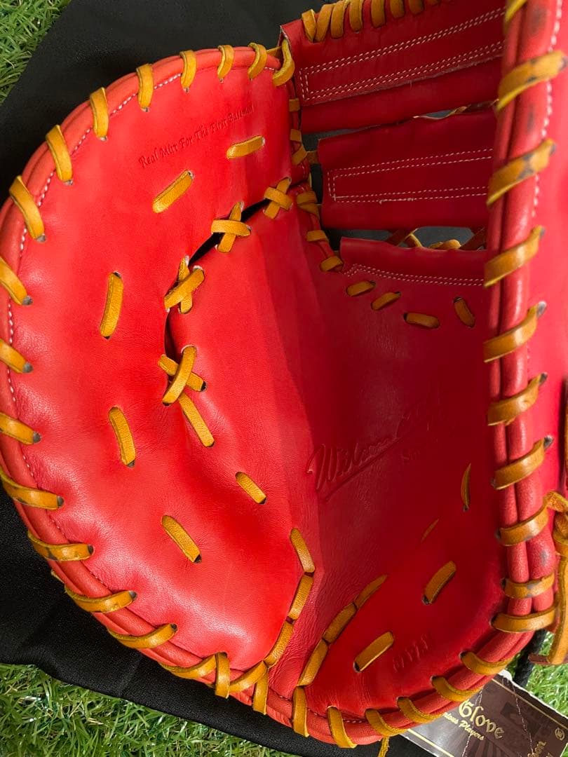 新品　硬式用 Wilson Staff 一塁手用(左投げ) 3F型　オレンジ