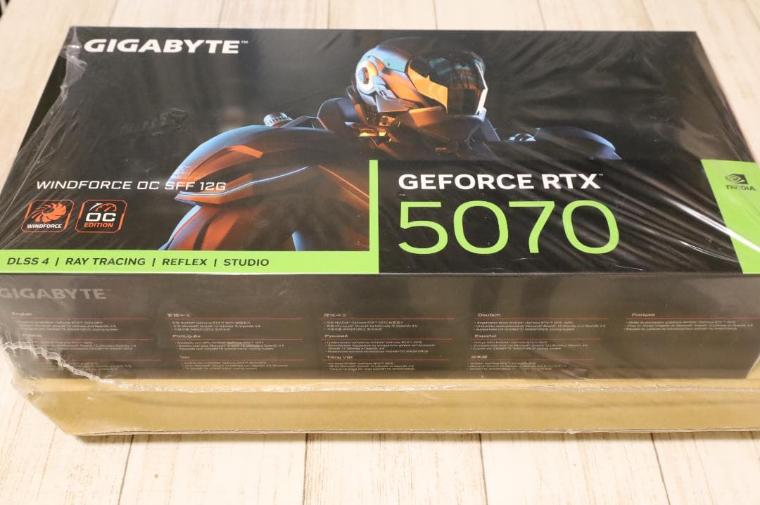 【新品】GIGABYTE GeForce RTX 5070 WINDFORCE