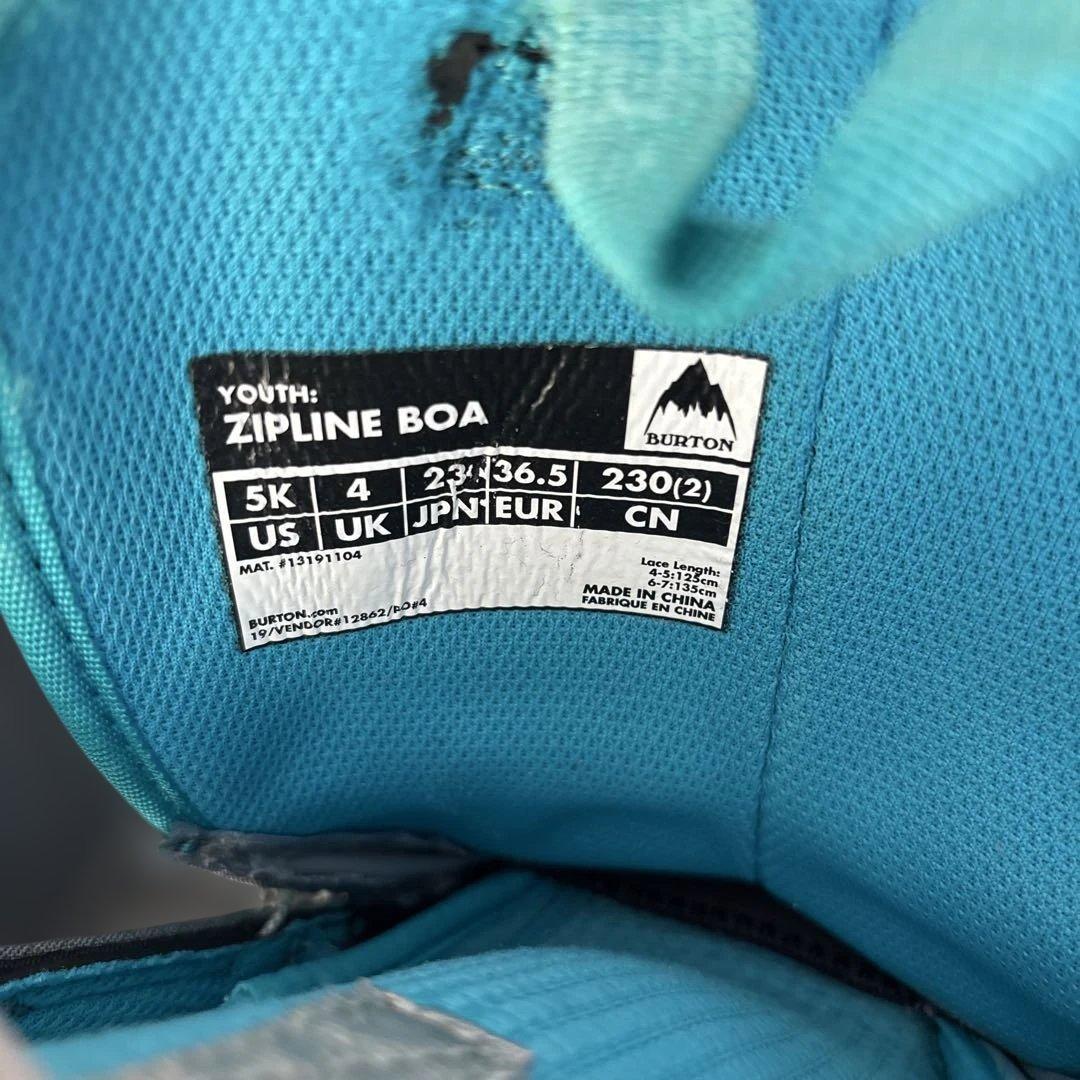 BURTON ZIPLINE 子ども用スノーボードブーツ