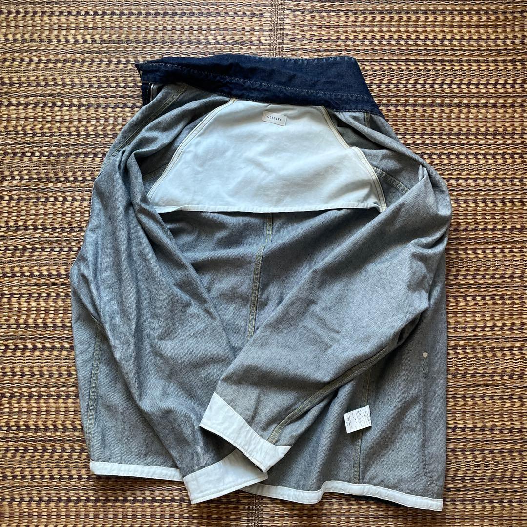 CLESSTE クレスト セルビッチデニム カバーオールジャケット2