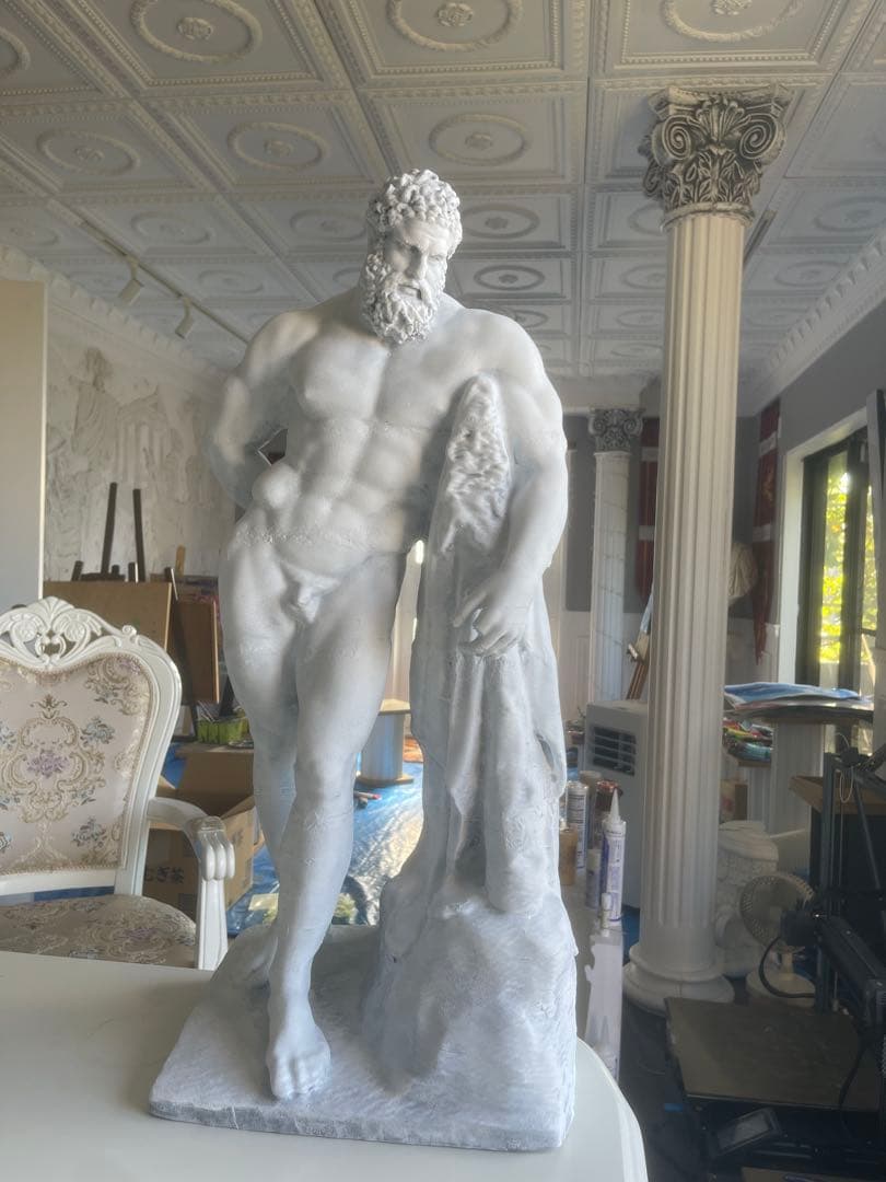 (コブラ) コブラ ,ファルネーゼのヘラクレス 高さ60cm