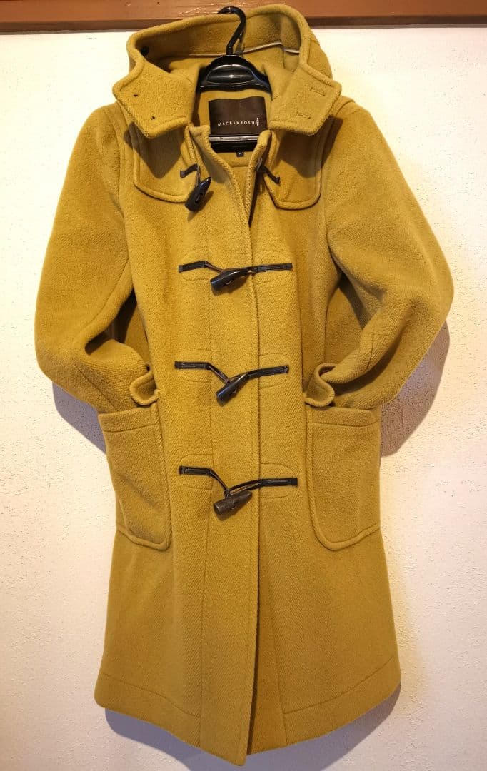 MACKINTOSH ダッフルコート M 美品 マスタード