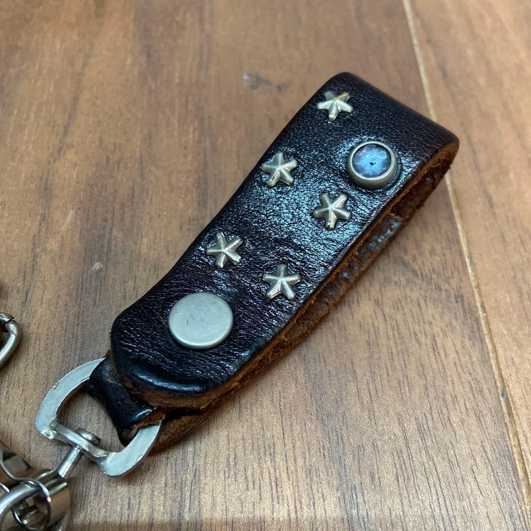 HTC スタースタッズ ブルーストーン ウォレットチェーン