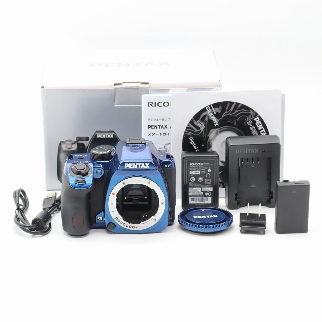 【ショット数209回】PENTAX KF ボディ クリスタルブルー