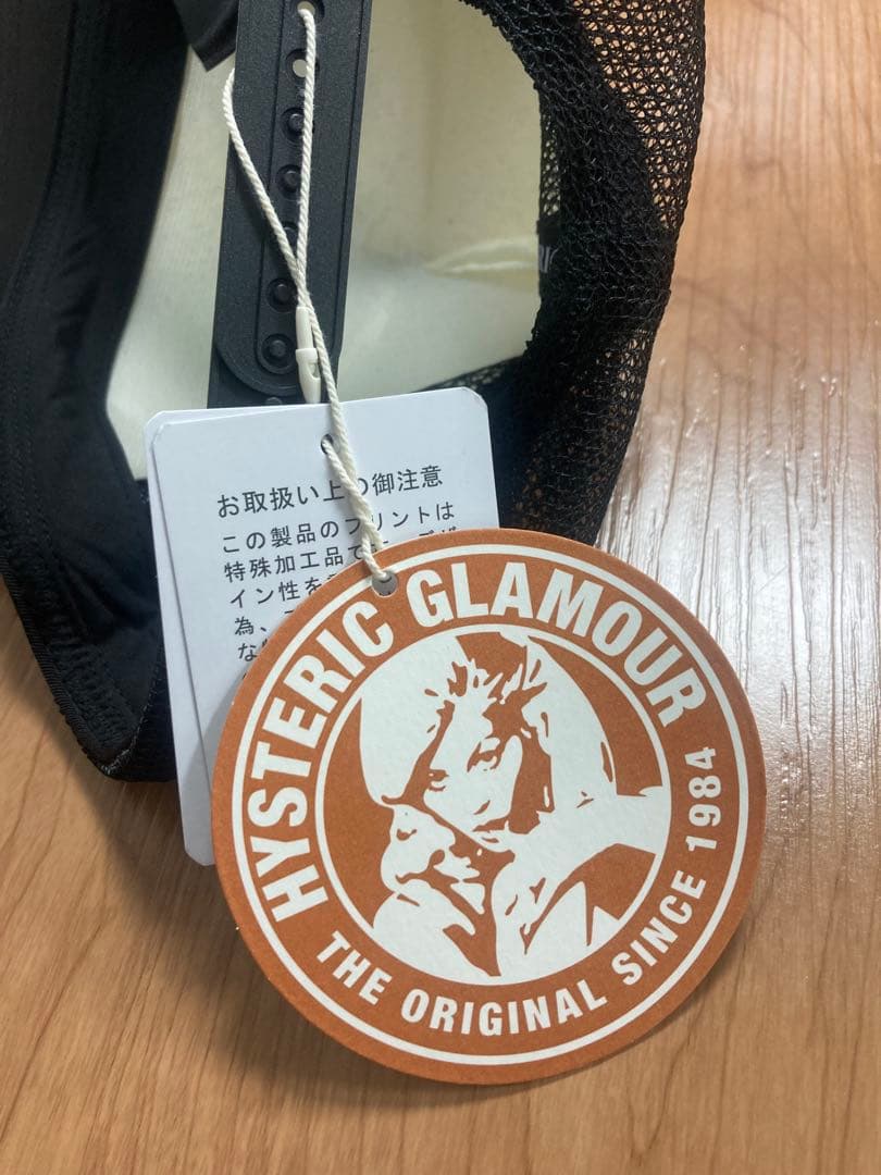 ヒステリックグラマー　スタッズメッシュキャップ 新品 タグ付き