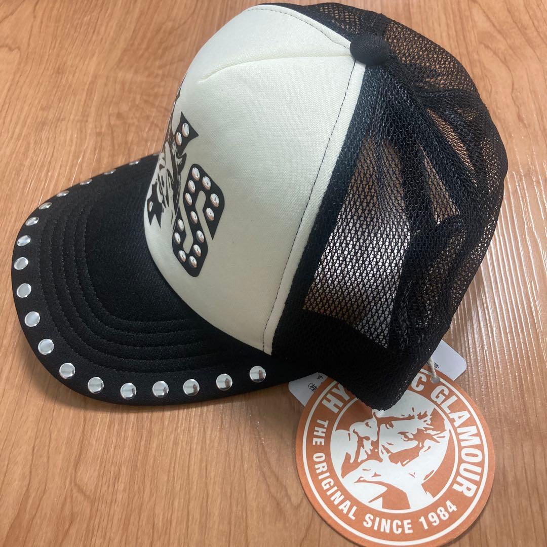ヒステリックグラマー　スタッズメッシュキャップ 新品 タグ付き