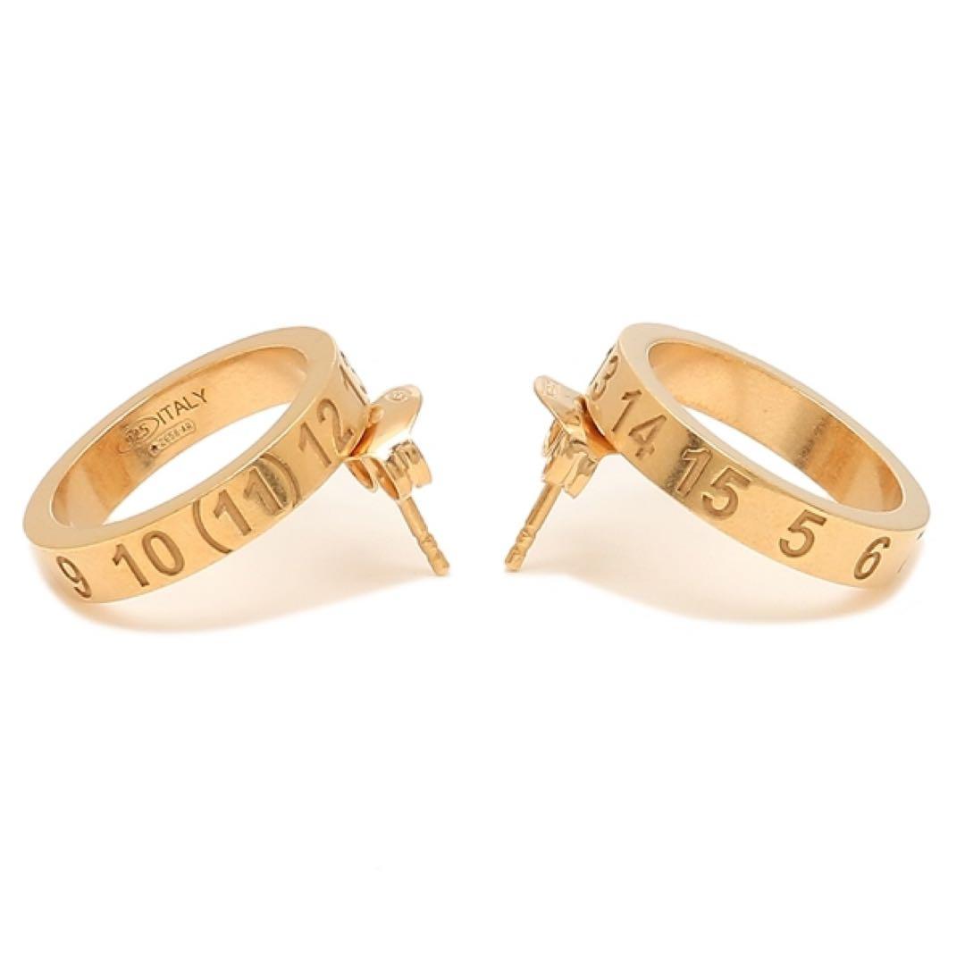 マルジェラ ナンバーピアス 両耳