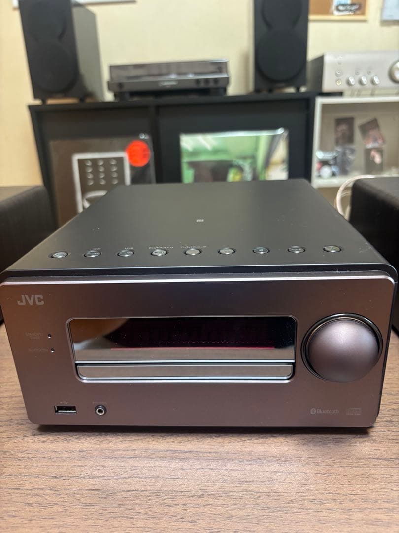 【美品】JVC CA-EXS55ミニコンポ Bluetooth搭載