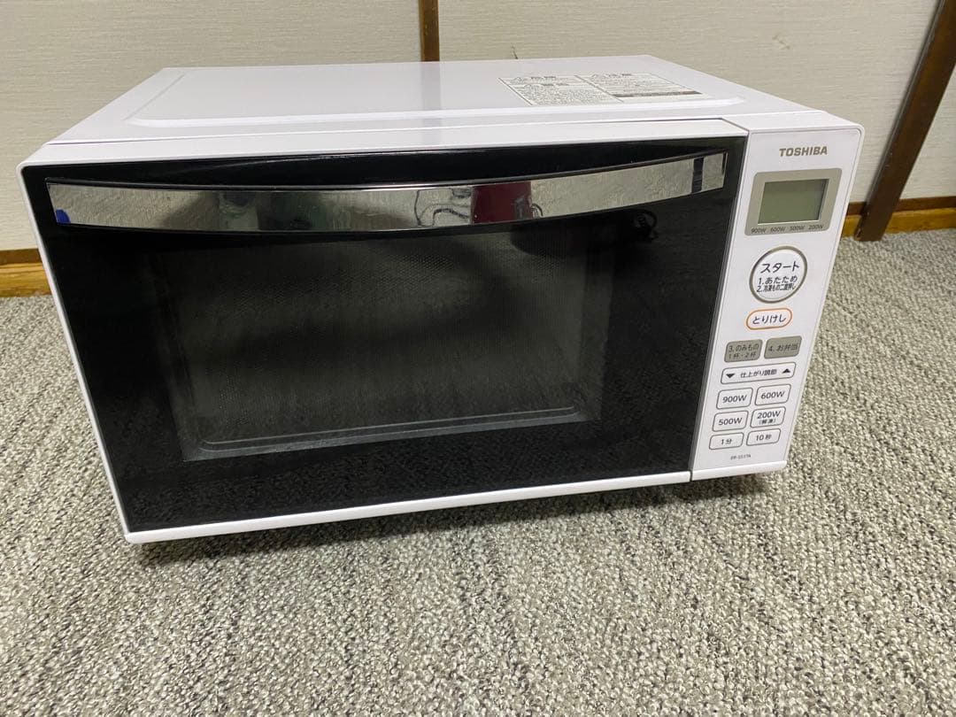 【2020年製】東芝 電子レンジ ER-SS17A 動作確認済み・清掃済み