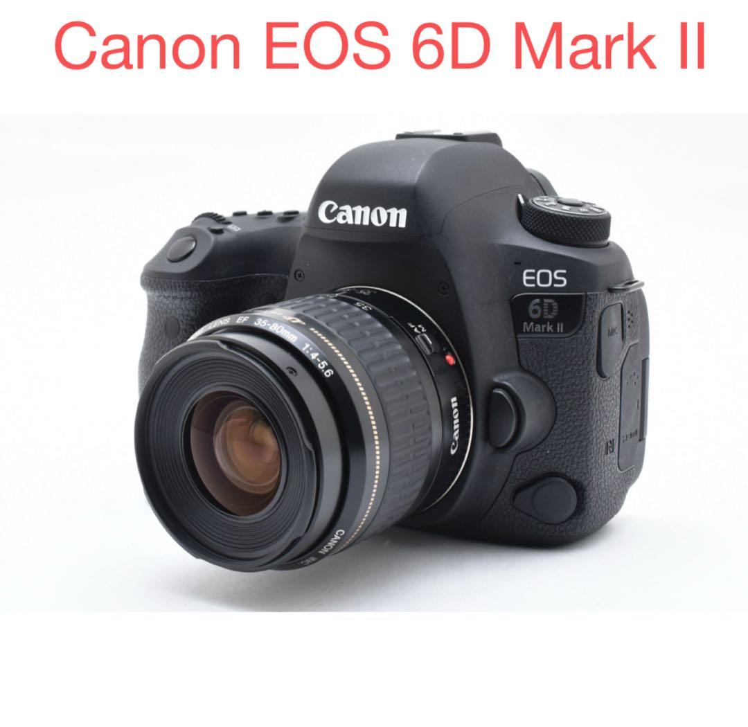 Canon EOS 6D Mark II 標準レンズセット/EF 35-80mm