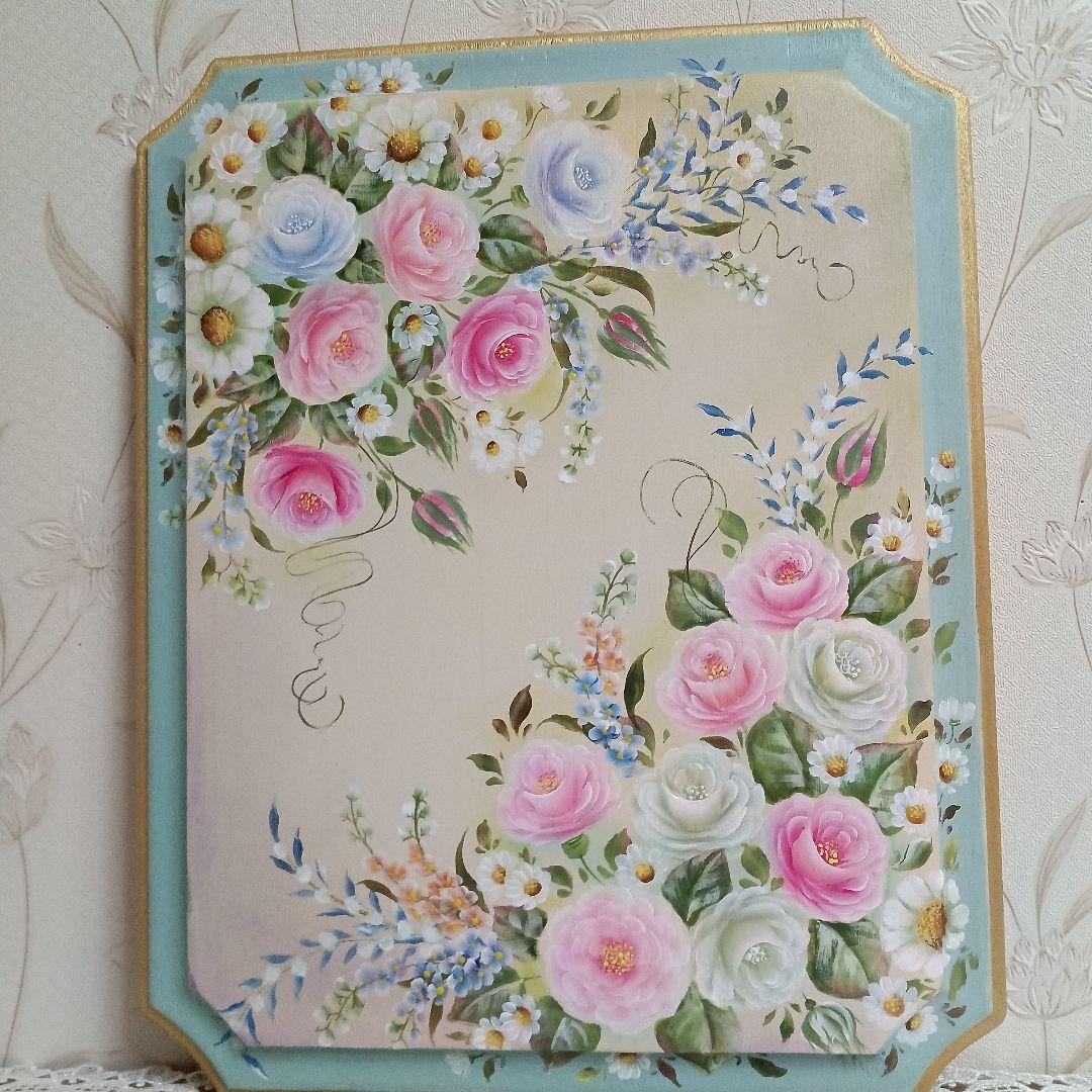 トールペイント作品　あっちです