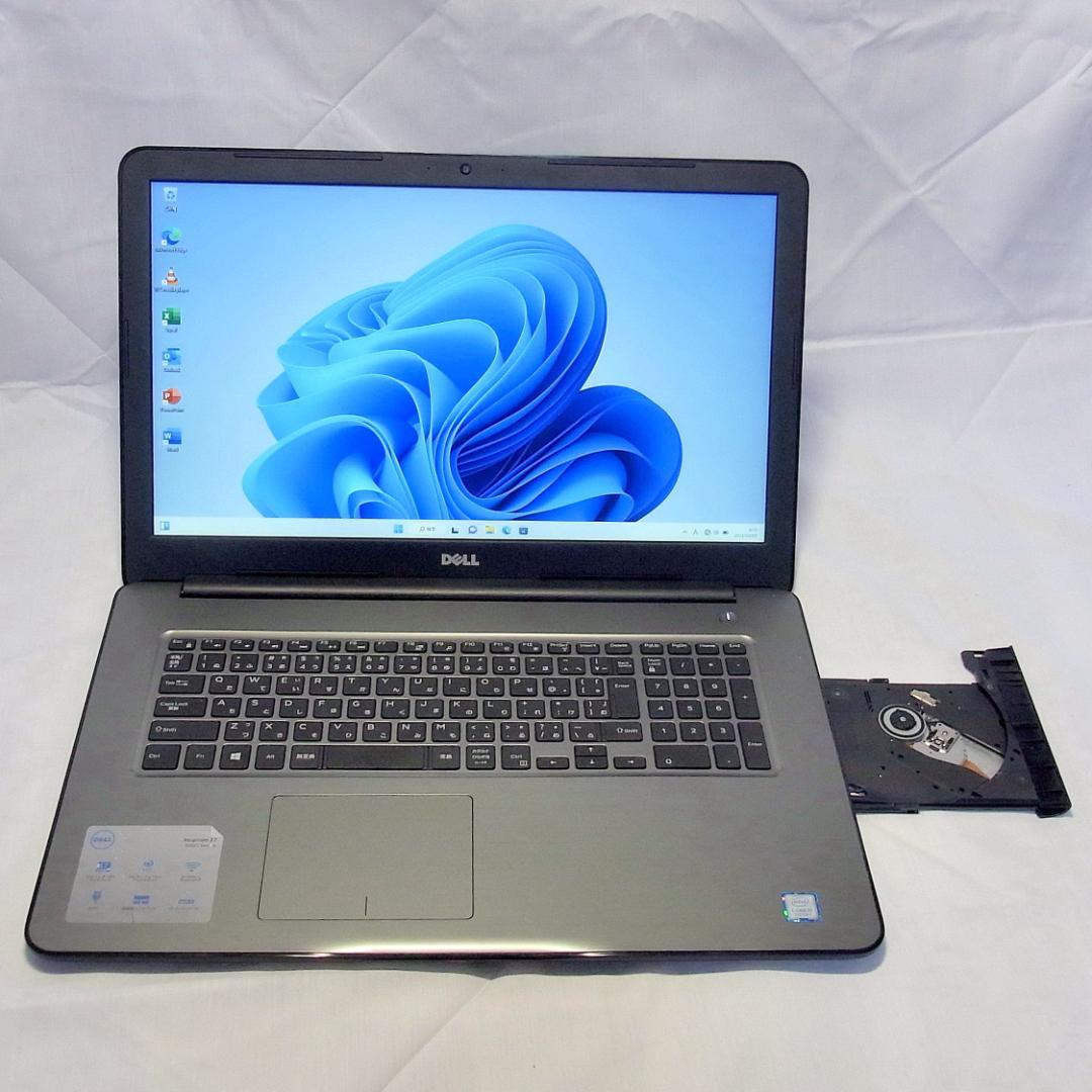 【メモリ等が更に急騰！お早めに】17型デルPC／32GB／第7世代／i7／SSD