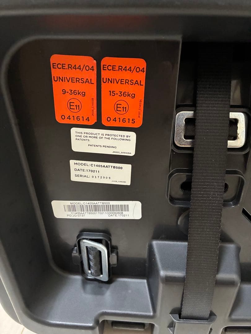 joie エレベート チャイルドシート ジュニアシート