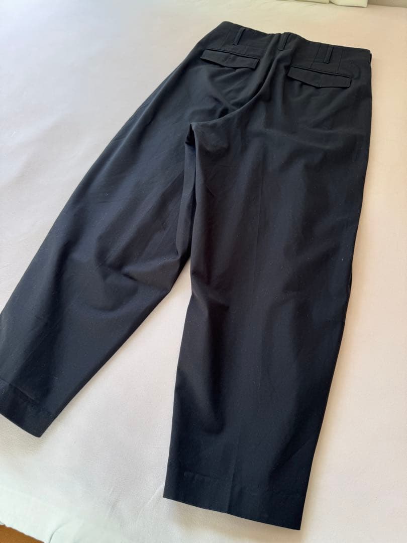 LU’U DAN ルーダン　ボンタン　スラックス　パンツ　ブラック　46 M