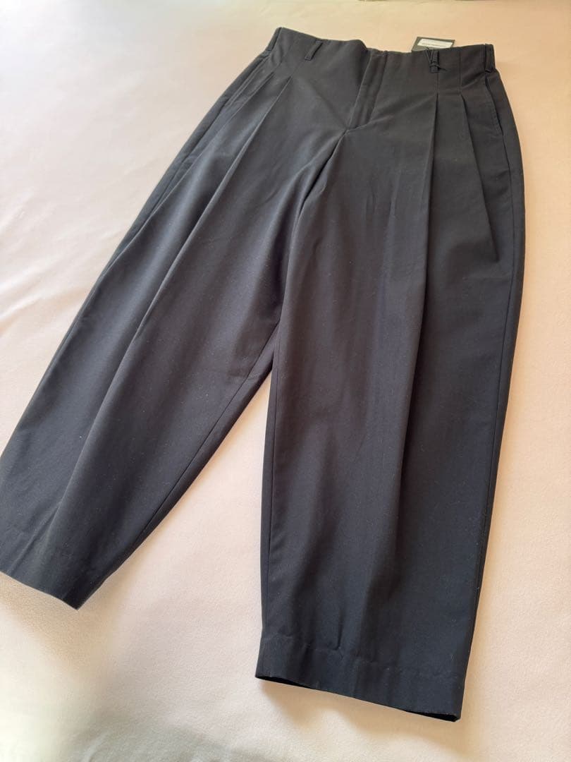 LU’U DAN ルーダン　ボンタン　スラックス　パンツ　ブラック　46 M