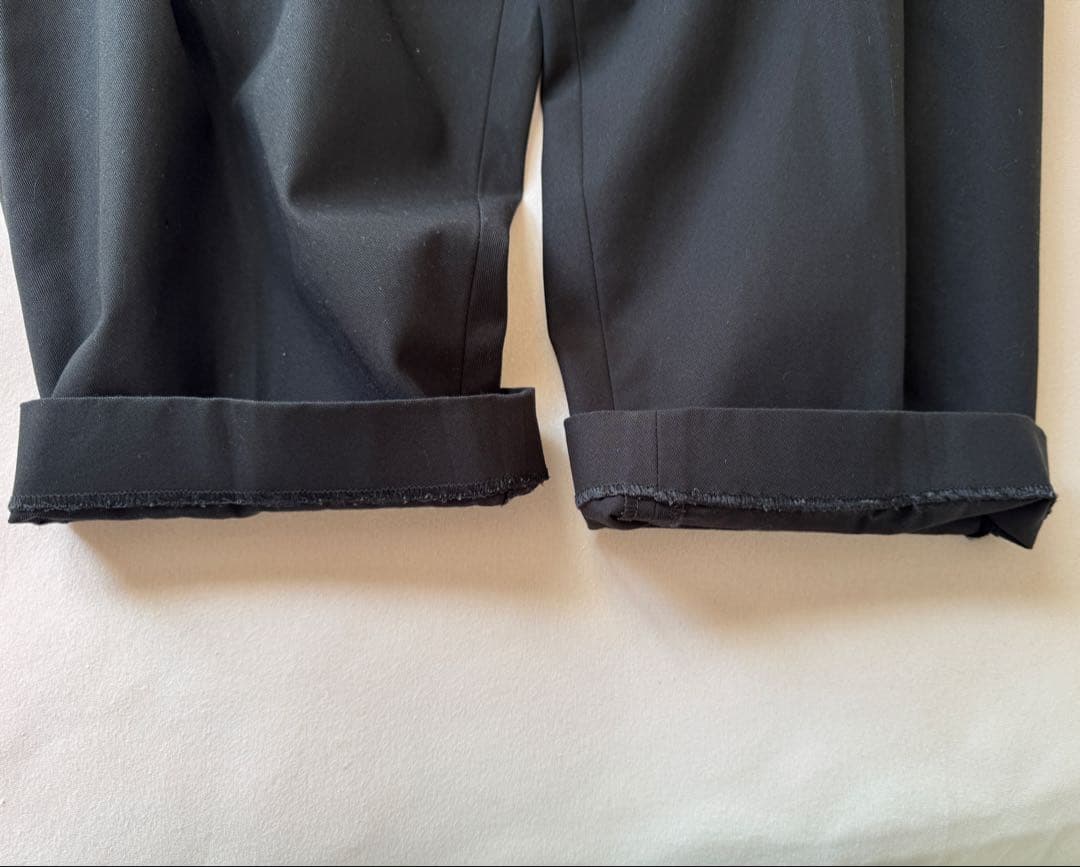 LU’U DAN ルーダン　ボンタン　スラックス　パンツ　ブラック　46 M