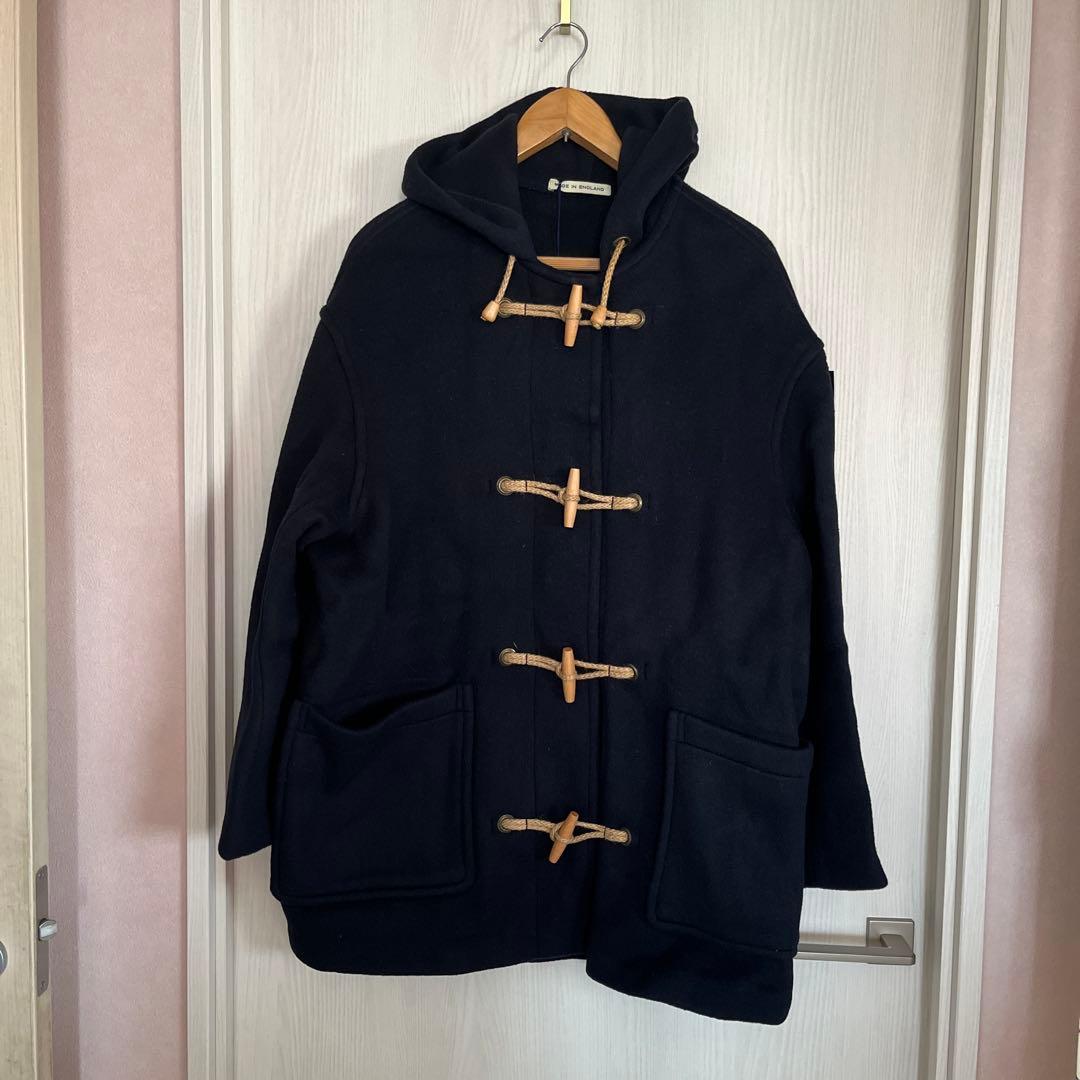 ★GLOVERALL★★90,sデッドストック★ショートダッフル★NAVY★38