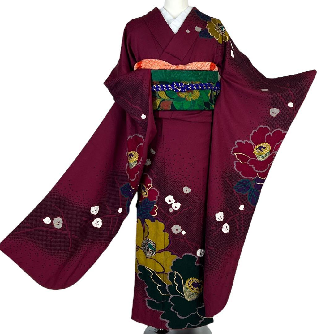 小畑布美恵　振袖