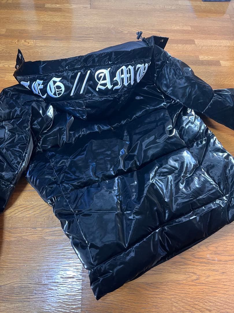 RT EG 黒 ダウンジャケット フード付き 限定