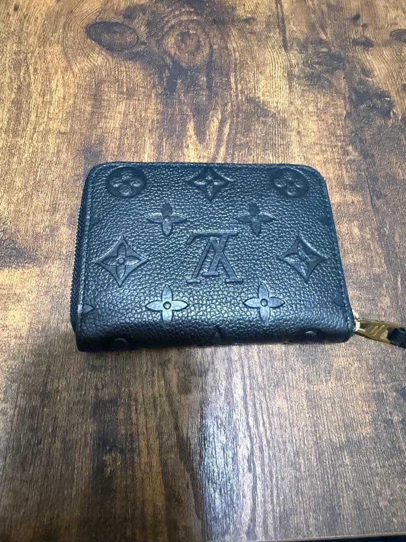 美品✨ルイヴィトン ジッピーパース モノグラム アンプラント ブラック