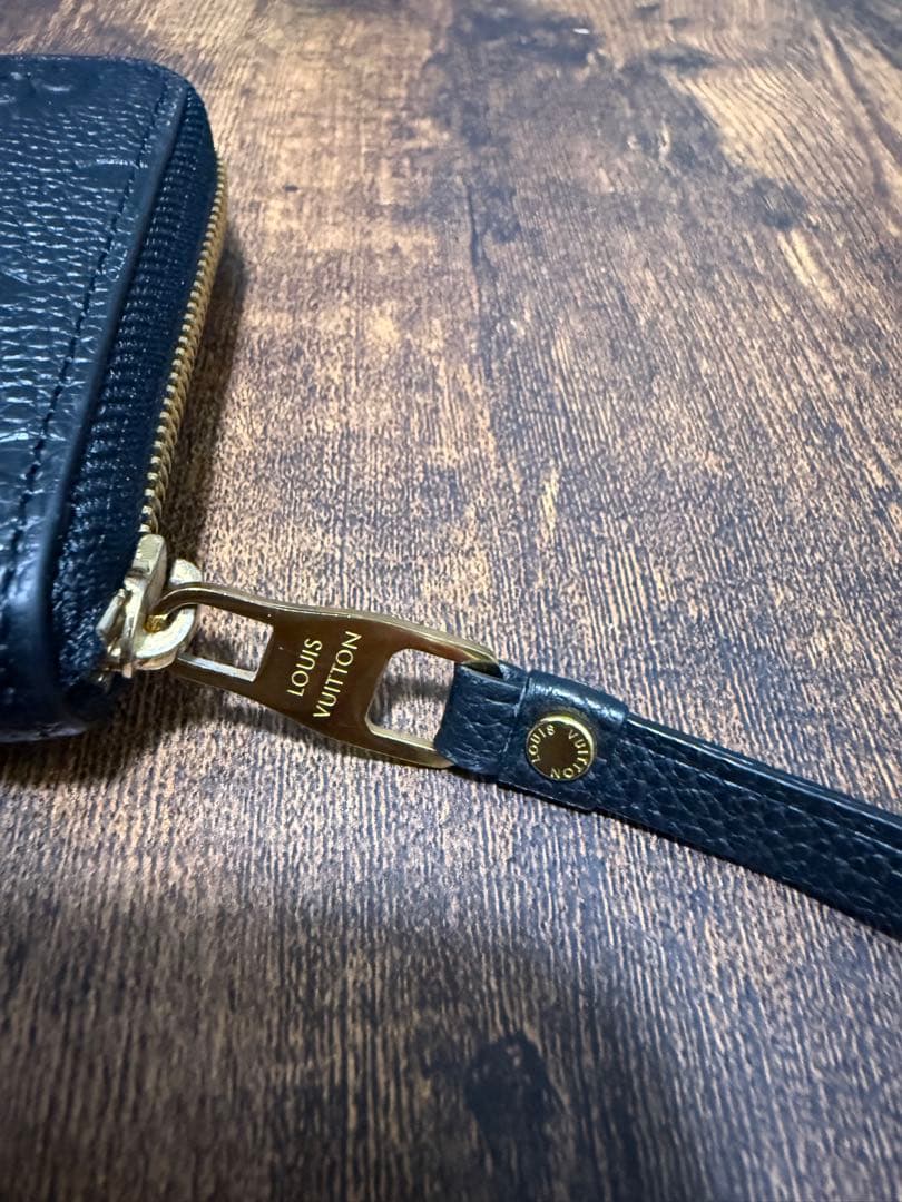 美品✨ルイヴィトン ジッピーパース モノグラム アンプラント ブラック