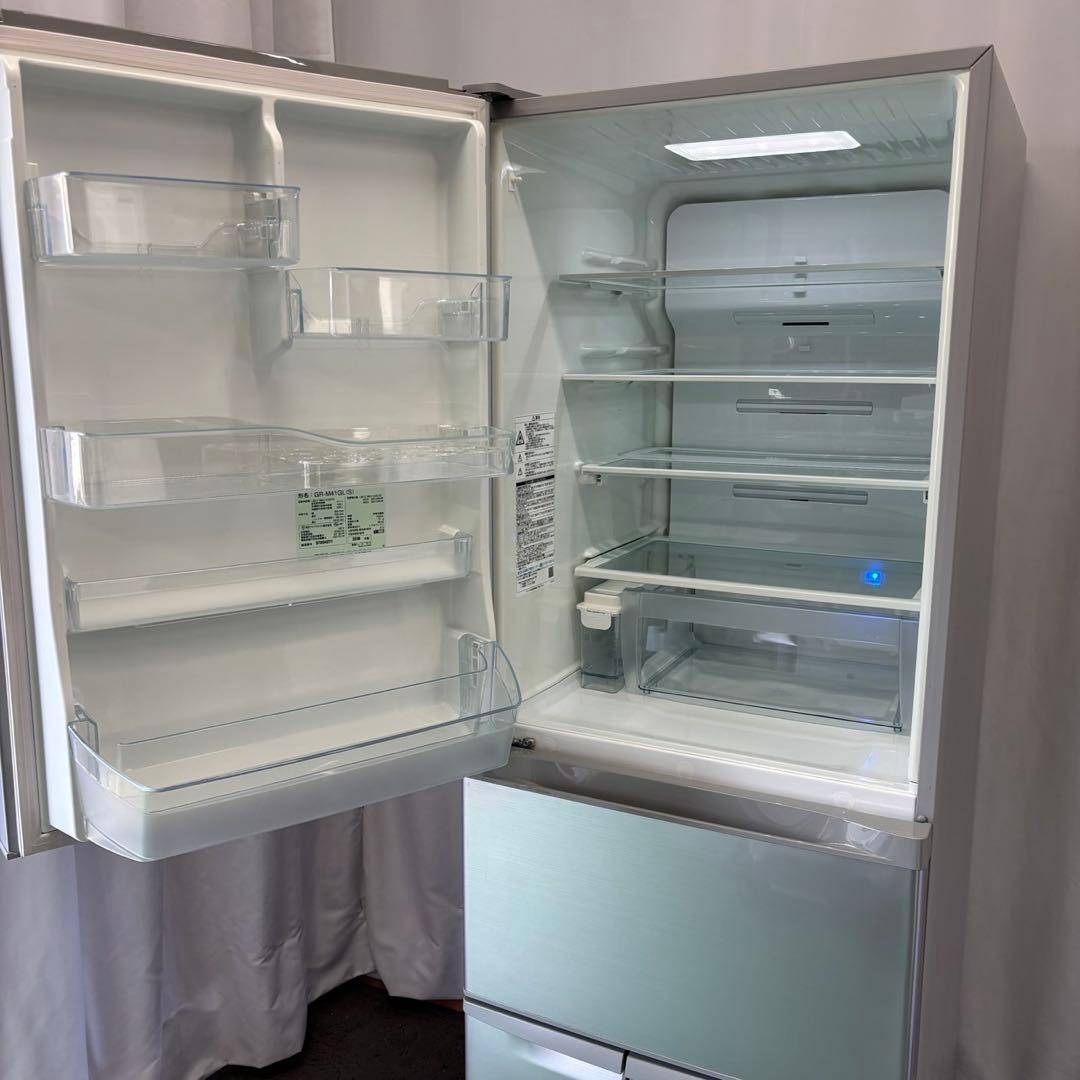 535⭕️冷蔵庫　ベジータ　大型　400㍑級　左開　自動製氷　中古　安い　設置無料