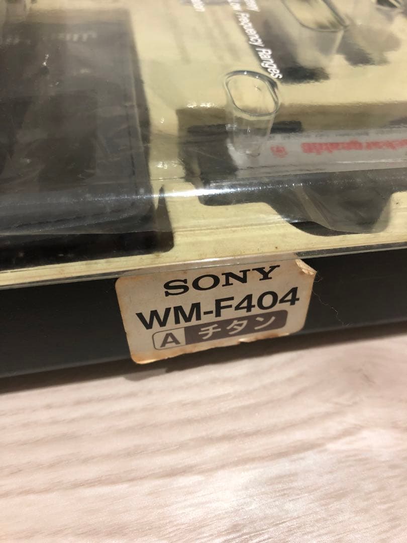 動作 半確認）SONY WM-F404 ウォークマン カセットプレーヤー
