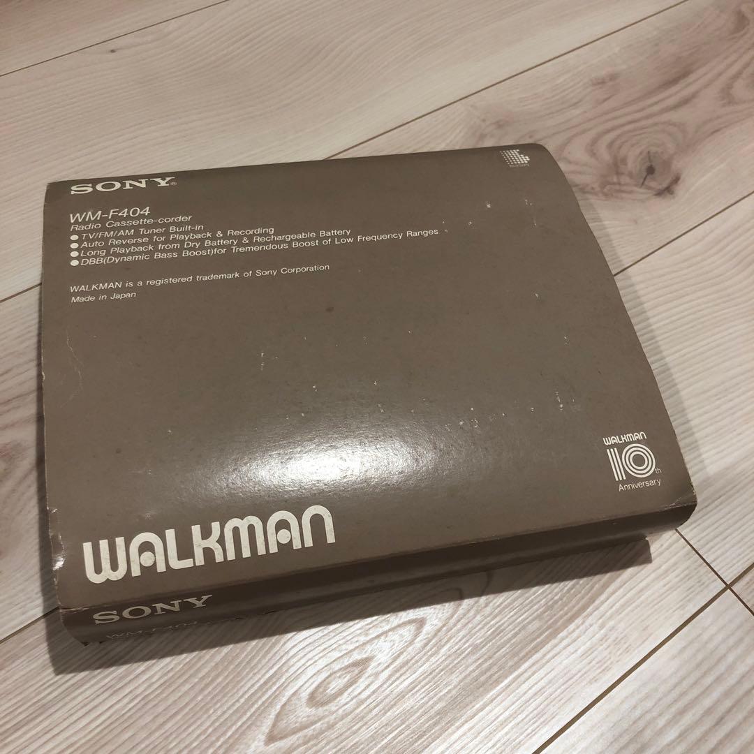 動作 半確認）SONY WM-F404 ウォークマン カセットプレーヤー