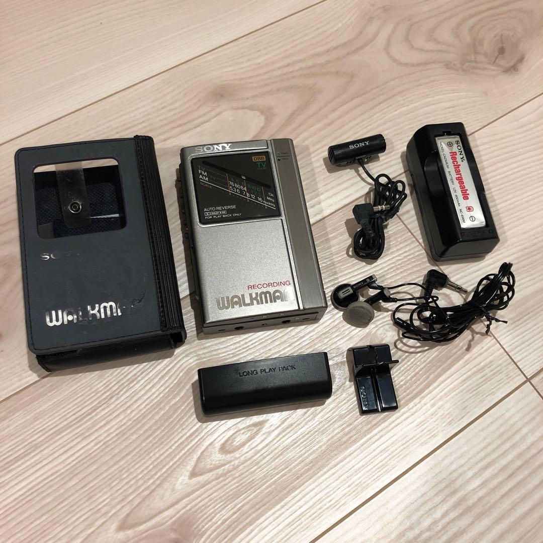 動作 半確認）SONY WM-F404 ウォークマン カセットプレーヤー