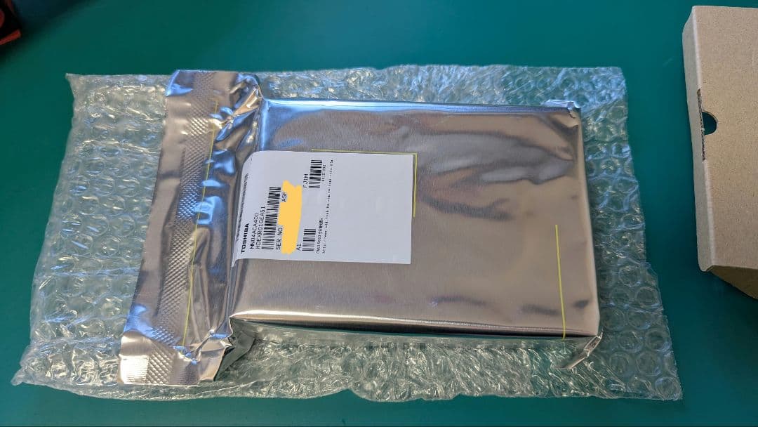 【新品未開封】東芝HDD 3.5インチ 4TB NAS向け ①