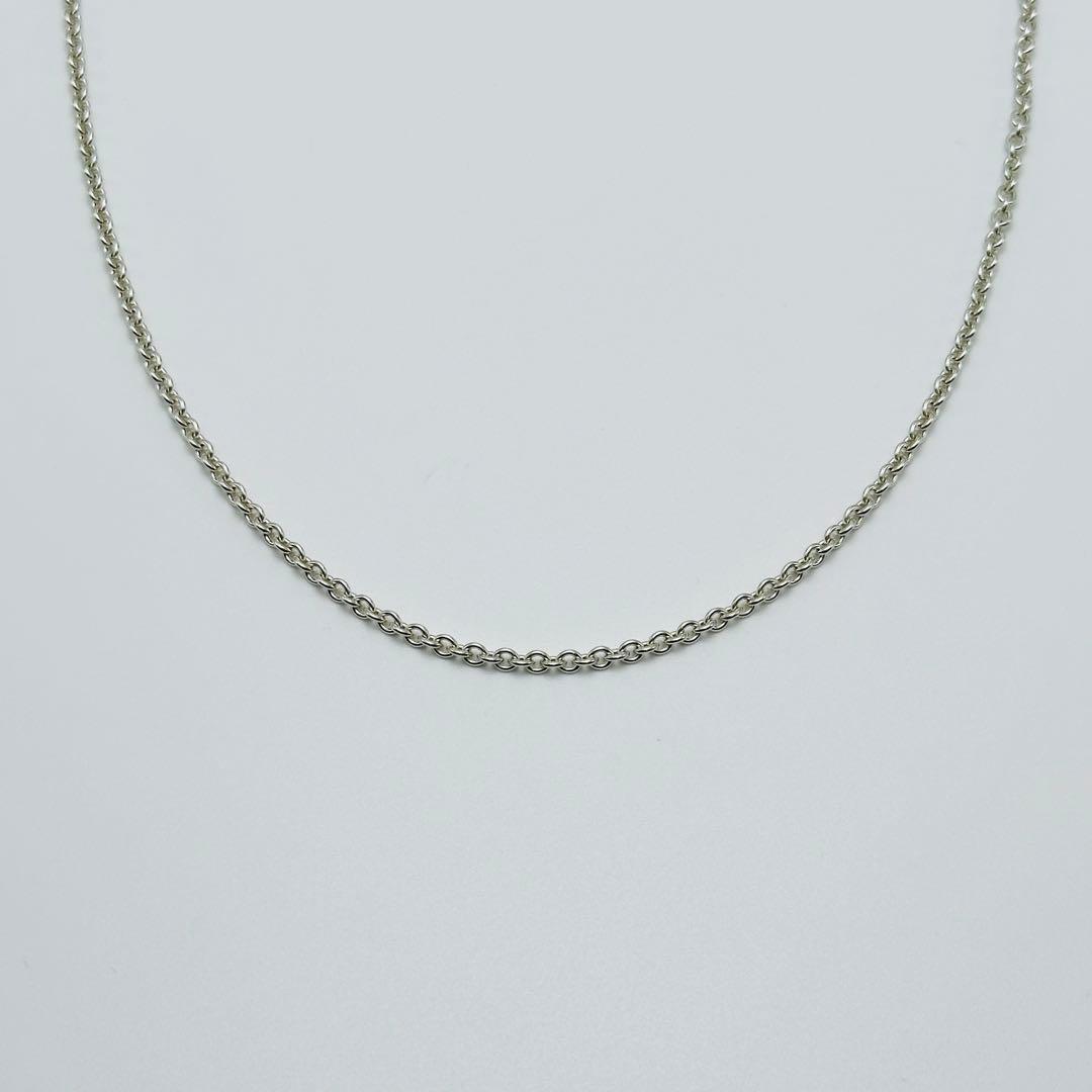 Tiffany チェーンネックレス　2mm幅　太め　シルバー　Ag925