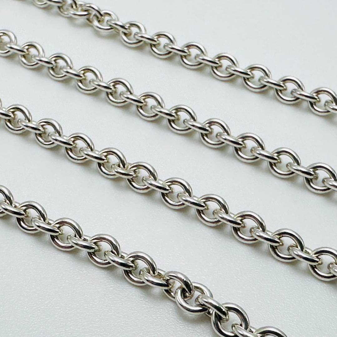 Tiffany チェーンネックレス　2mm幅　太め　シルバー　Ag925