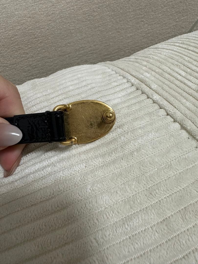 GUCCI ブラック GGロゴベルト 調整可能